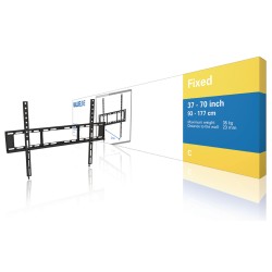 SOPORTE TV DE 37" a 70" NEGRO FIJO 40Kg