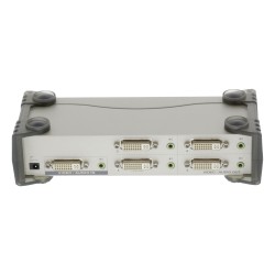 SPLITTER DVI 24+5 + AUDIO 1 ENT. 4 SAL.