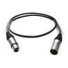 CABLE AUDIO XLR3 M-H 15MTS NEGRO