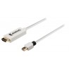 CABLE MINIDP M-HDMI M 2M NEGRO 4K@60Hz