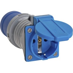 ADAPTADOR SCHUKO H-CETAC 3P M 16A Brenne