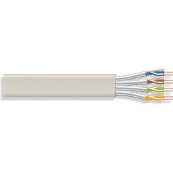 CABLE FTP CAT6 PLANO 4X2XAWG26 APANT GR