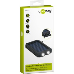 POWERBANK 8.000 mAh+CARGA SOLAR+LINTERNA