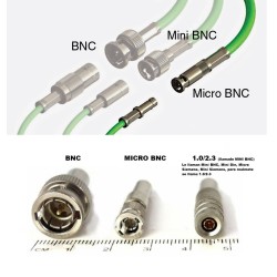 CONECTOR MICRO BNC MACHO 1.0/4.8 12G