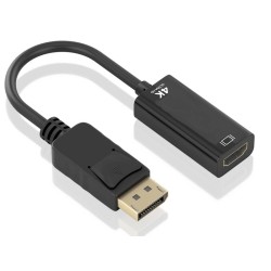 ADAPTADOR DISPLAYPORT M-HDMI H 15cm 4K60