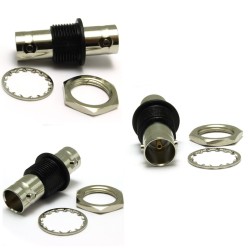 ADAPTADOR BNC H-H AISLADA 75Ohm HD 6GHz