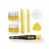 JUEGO DESTORNILLADOR PRECISION 17 PIEZAS