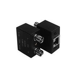 BALUN 2xBNC H-RJ45H FTP AEREO (G703)NEGR