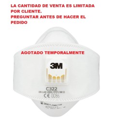 MASCARILLA 3M C322 FFP2 CON VALVULA