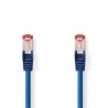 CABLE SFTP CAT6 RJ45 M-M 15M AZUL LSZH