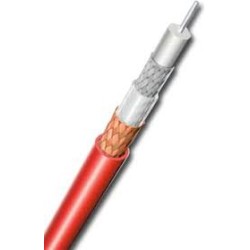 CABLE TRIFLEX8 ROJO FLEXIBLE (TRIAX)
