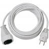 CABLE ALIMENTACION SCHUKO M-H 5M BLANCO