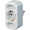 LADRON SCHUKO 1 MACHO-3 HEMBRAS 1xTT 2SI