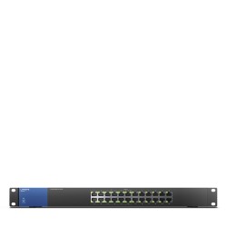 SWITCH POE 24 PUERTOS 100/1000 19" 12+12