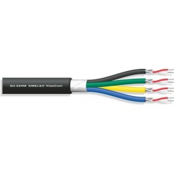 MANGUERA AUDIO 4 PARES 4x2x0,20 NEGRO GO