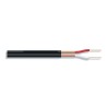 CABLE MICRO PARALELO AUDIO 2x0,14NEGRO