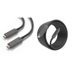 CABLE USB C M-M 10M AOC POR FIBRA OPTICA