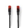 CABLE UTP CAT6 RJ45 M-M 50M NEGRO EXTERI