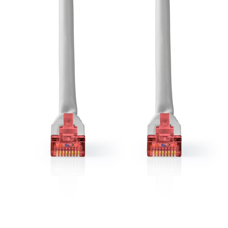 CABLE SFTP CAT6 RJ45 M-M 1M GRIS