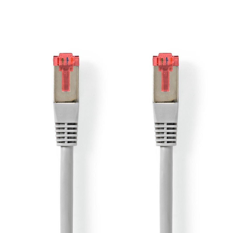CABLE SFTP CAT6 RJ45 M-M 2M GRIS