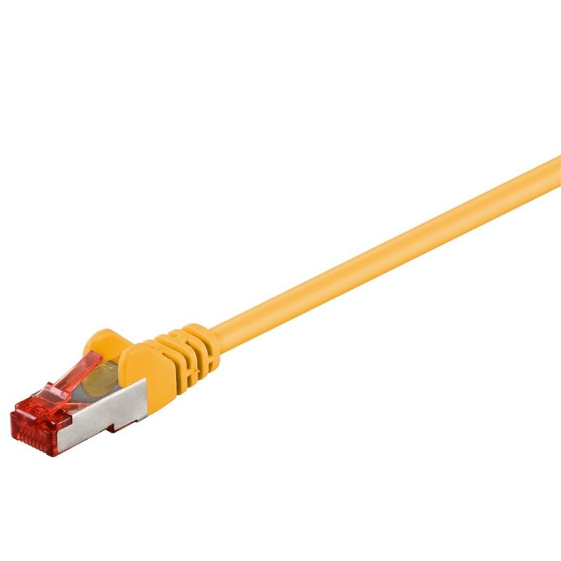CABLE SFTP CAT6 RJ45 M-M 0,20M AMARILLO