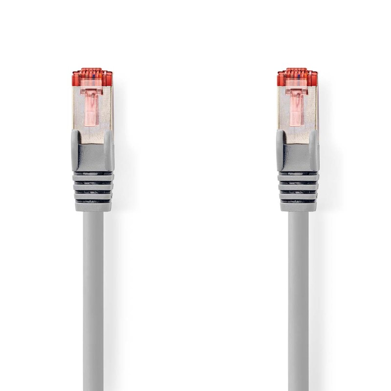 CABLE SFTP CAT6 RJ45 M-M 15M GRIS LSZH