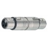 ADAPTADOR XLR3 HEMBRA-HEMBRA NEUTRIK