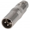 ADAPTADOR XLR3 M-H AEREO NEUTRIK