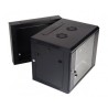 RACK MURAL 19" 6U 2 CUERPOS FONDO 550