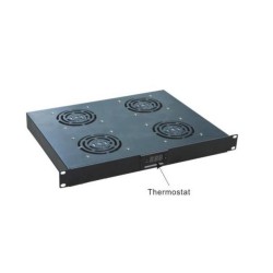 UNIDAD VENTILACION 19" 1U 2 VENT FRONTAL