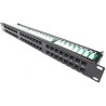 PANEL 19" 48 PUERTOS 1U CAT5E UTP RJ45