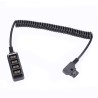 SPLITTER D-TAP 1xMACHO-4xHEMBRA 60cm
