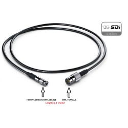 CABLE MICRO BNC M-BNC H 12G 0.8/3.7 0,5M