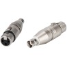 ADAPTADOR XLR3 HEMBRA-BNC HEMBRA NEUTRIK