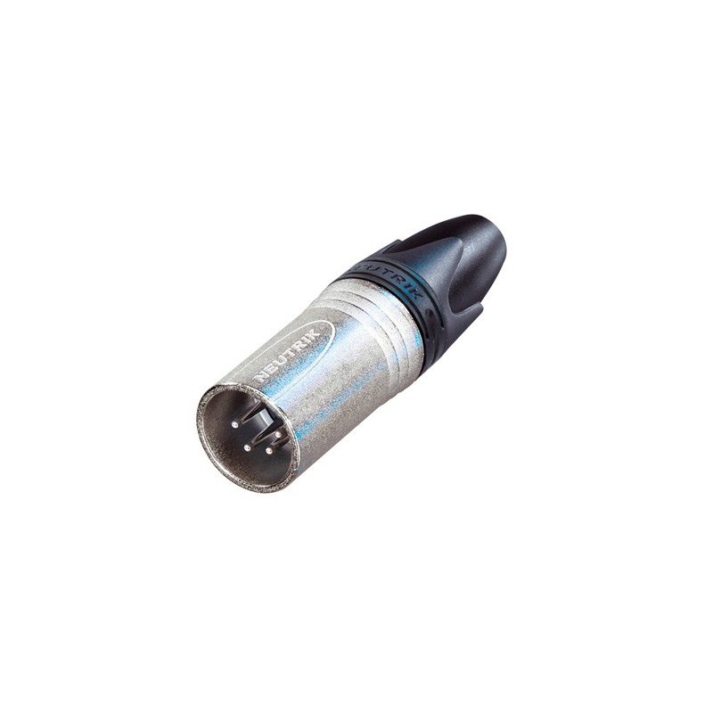 CONECTOR XLR4 MACHO AEREO NIKEL NEUTRIK