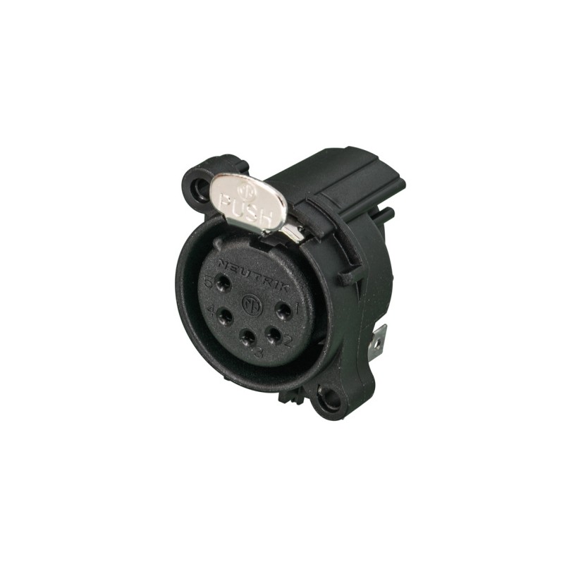 CONECTOR XLR5 HEMBRA C/I CODO NEUTRIK