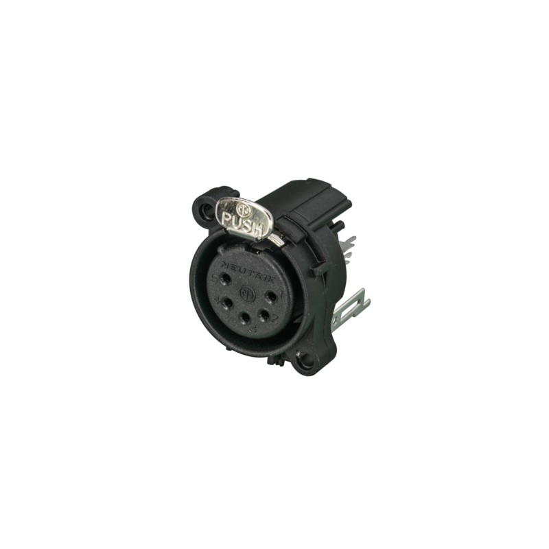 CONECTOR XLR5 HEMBRA PANEL C/I NEUTRIK