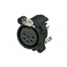 CONECTOR XLR5 HEMBRA PANEL C/I NEUTRIK