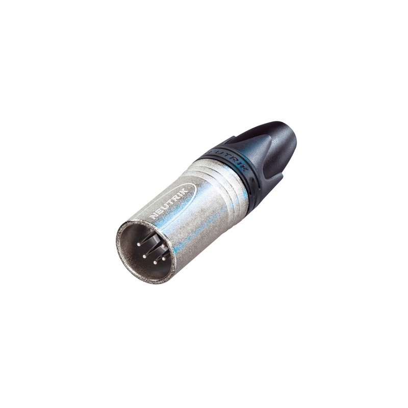 CONECTOR XLR5 MACHO AEREO NIKEL NEUTRIK