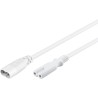 CABLE ALIMENTACION FORMA 8 M-H C7-C8 2M