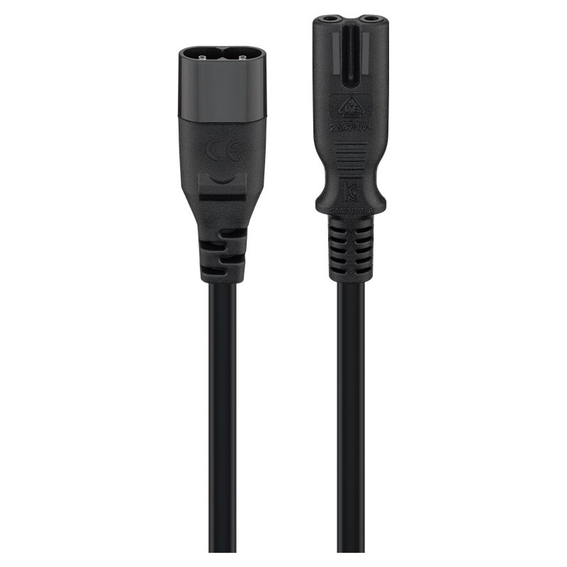 CABLE ALIMENTACION FORMA 8 M-H C7-C8 2M