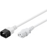 CABLE ALIMENTACION C13 H-C14 M 1M BLANCO