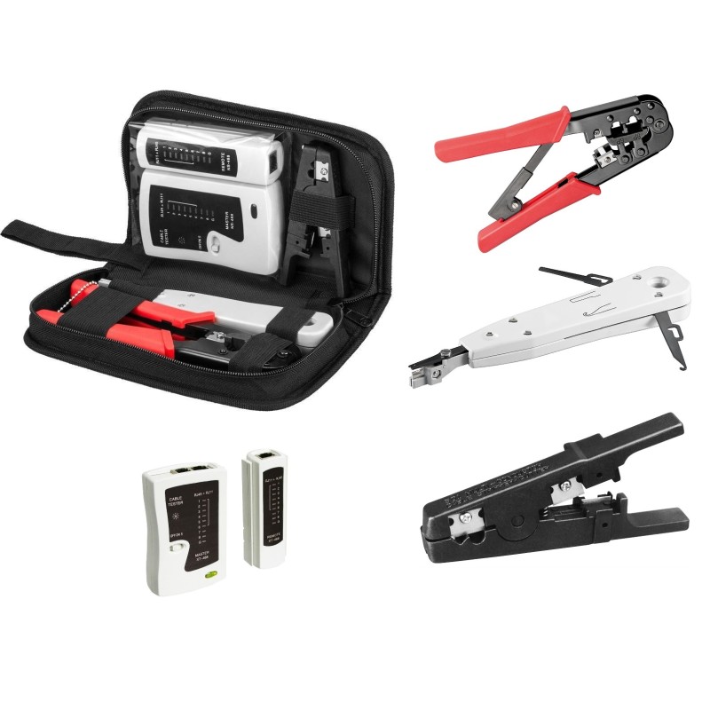 MALETIN HERRAMIENTAS RJ45+TESTER+PELA+IM