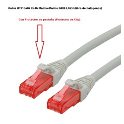 CABLE UTP CAT6 RJ45 M-M 20M...