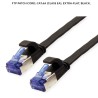 CABLE FTP CAT6A PLANO RJ45 M-M 2M NEGRO
