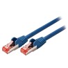 CABLE SFTP CAT6 RJ45 M-M 30M AZUL LSZH
