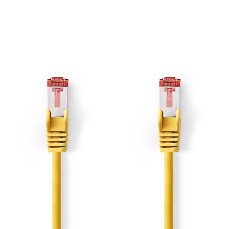 CABLE SFTP CAT6 RJ45 M-M 30M AMARILLO LS