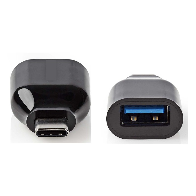ADAPTADOR USB 3.0 TIPO A H-USB C M NEGRO