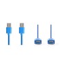 CABLE USB A 3.0 M-M 2MTS AZUL V.3.2 HQ