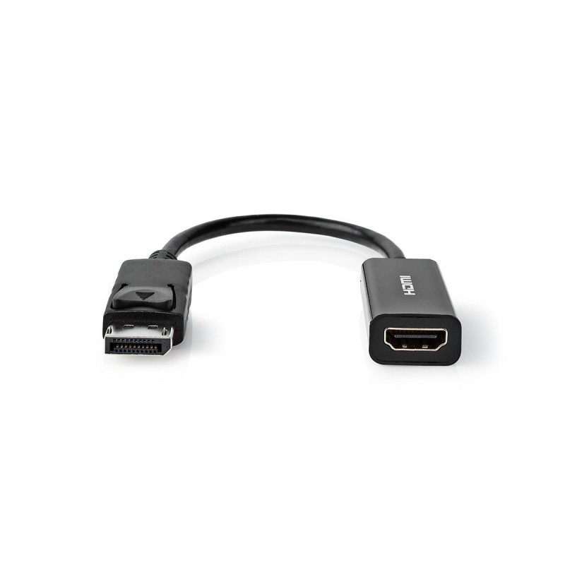 ADAPTADOR DISPLAYPORT M-HDMI H 20cm 4K30